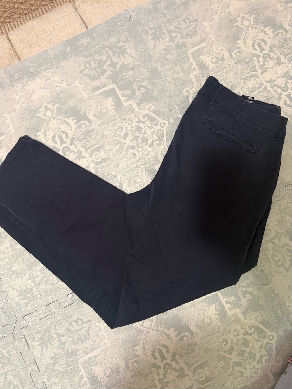 PAIGE Men’s Navy Chino Pants